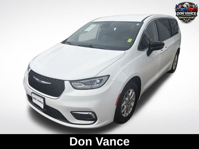 Bright White Clearcoat 2024 Chrysler Pacifica Touring L FWD Minivan Front-Wheel Drive 9-Speed Automatic