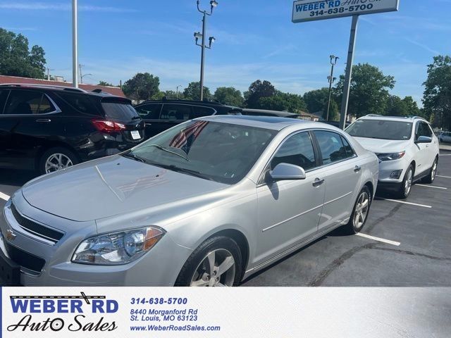 Silver Ice Metallic 2012 Chevrolet Malibu 2LT FWD Sedan Front-Wheel Drive 6-Speed Automatic Overdrive