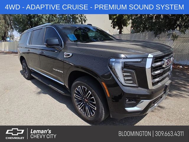 Onyx Black 2025 GMC Yukon XL SUV / Crossover Four-Wheel Drive