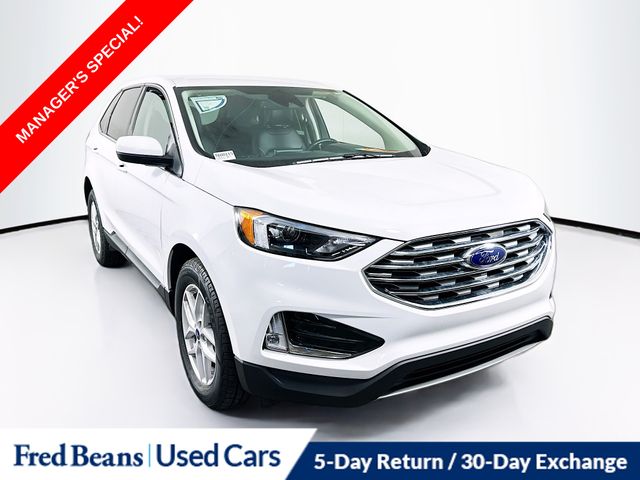 Oxford White 2022 Ford Edge SEL AWD SUV / Crossover All-Wheel Drive 8-Speed Automatic