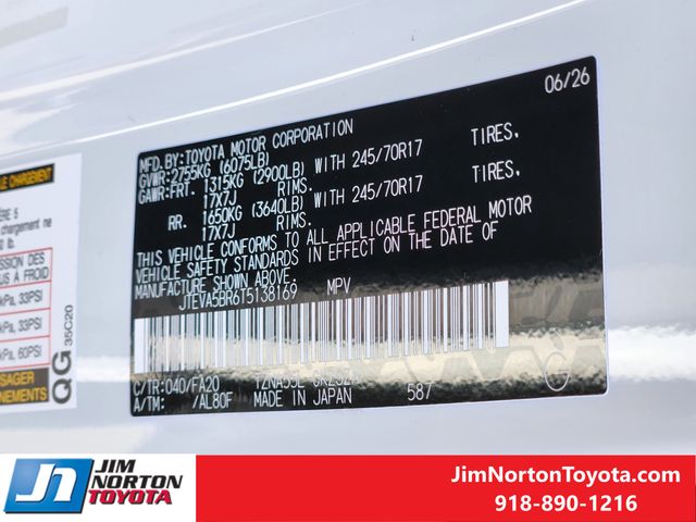 New 2026 Toyota 4Runner SUV
