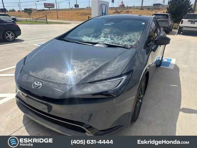 Gray 2024 Toyota Prius Hatchback Front-Wheel Drive Continuously Variable Transmission