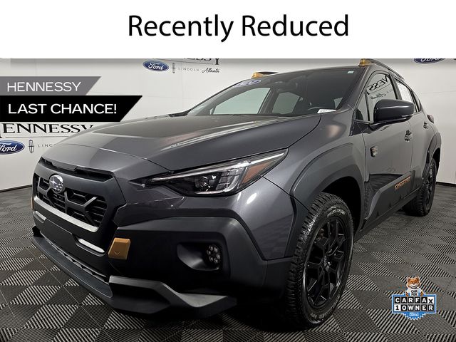 Gray Metallic 2024 Subaru Crosstrek Wilderness AWD SUV / Crossover All-Wheel Drive Continuously Variable Transmission