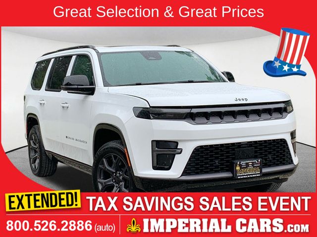 Bright White Clearcoat 2026 Jeep Grand Wagoneer SUV / Crossover Four-Wheel Drive 8-Speed Automatic