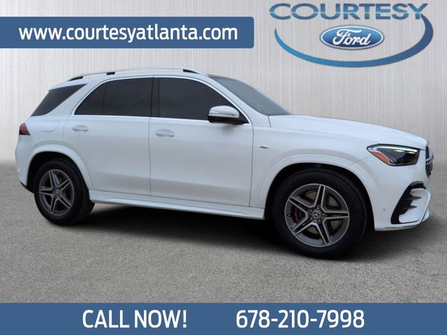 Polar White 2025 Mercedes-Benz GLE 450e 4MATIC SUV / Crossover All-Wheel Drive 9-Speed Automatic