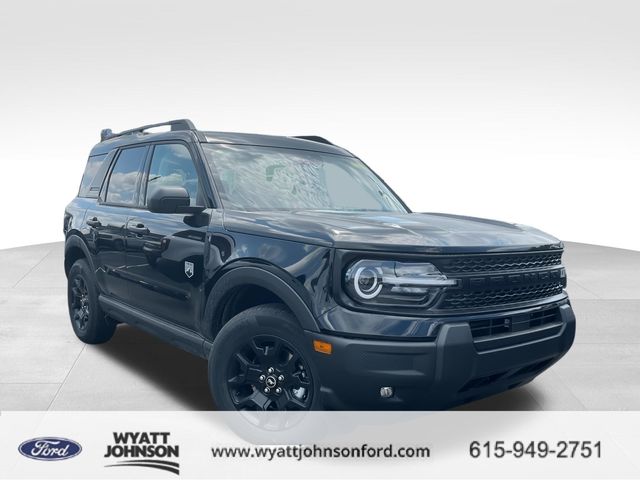 Shadow Black 2025 Ford Bronco Sport Big Bend AWD SUV / Crossover All-Wheel Drive 8-Speed Automatic