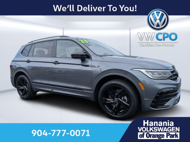 Platinum Gray Metallic 2023 Volkswagen Tiguan SUV / Crossover Front-Wheel Drive 8-Speed Automatic