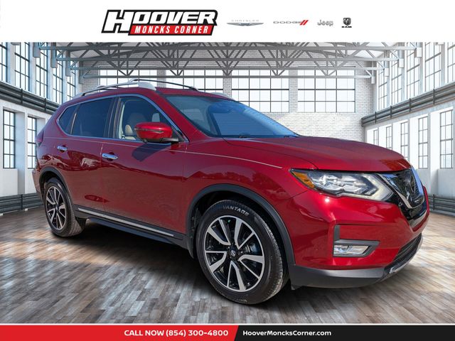 Red (Scarlet) 2020 Nissan Rogue SL FWD SUV / Crossover Front-Wheel Drive Automatic