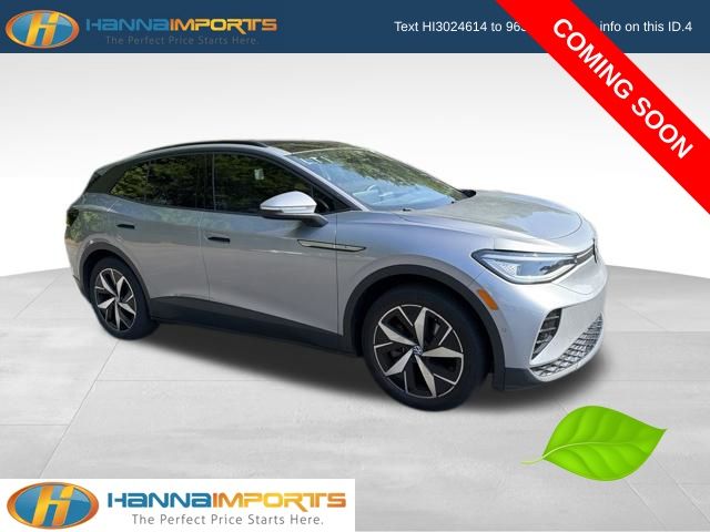 Silver Mist Metallic 2023 Volkswagen ID.4 SUV / Crossover Rear-Wheel Drive Automatic