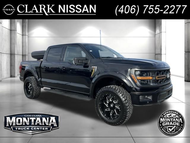 Agate Black Metallic 2025 Ford F-150 Tremor SuperCrew 4WD Pickup Truck Four-Wheel Drive Automatic