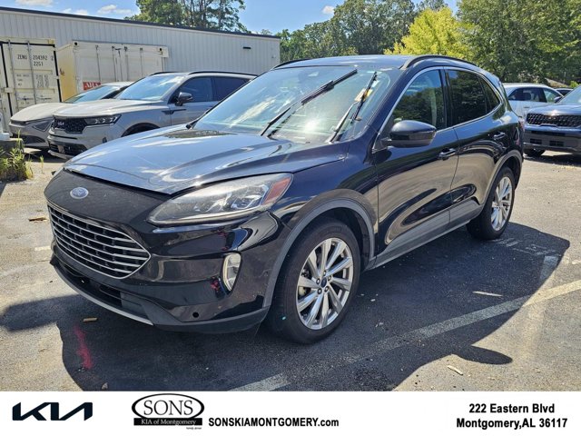 Black Metallic 2021 Ford Escape SUV / Crossover All-Wheel Drive 8-Speed Automatic