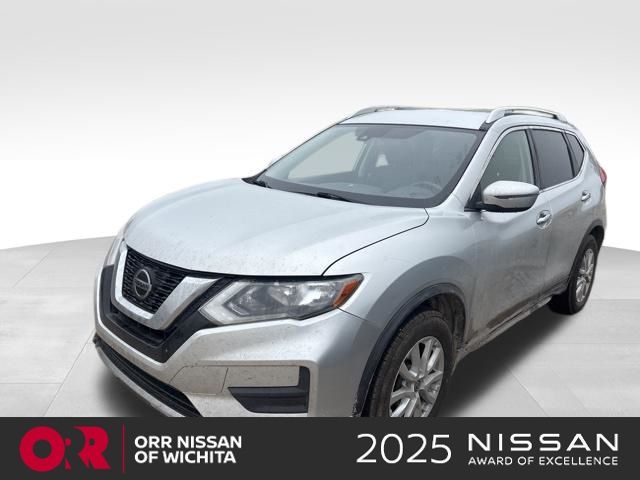 Brilliant Silver Metallic 2019 Nissan Rogue SV FWD SUV / Crossover Front-Wheel Drive Continuously Variable Transmission