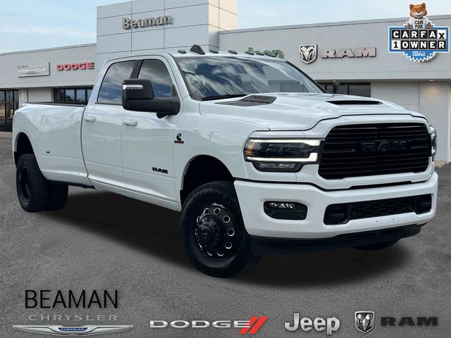 Bright White Clearcoat 2024 RAM 3500 Pickup Truck Four-Wheel Drive 6-Speed Automatic