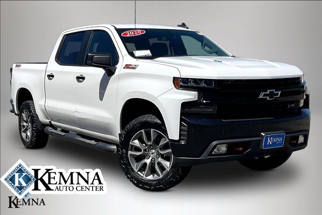 Summit White 2020 Chevrolet Silverado 1500 Pickup Truck Four-Wheel Drive Automatic
