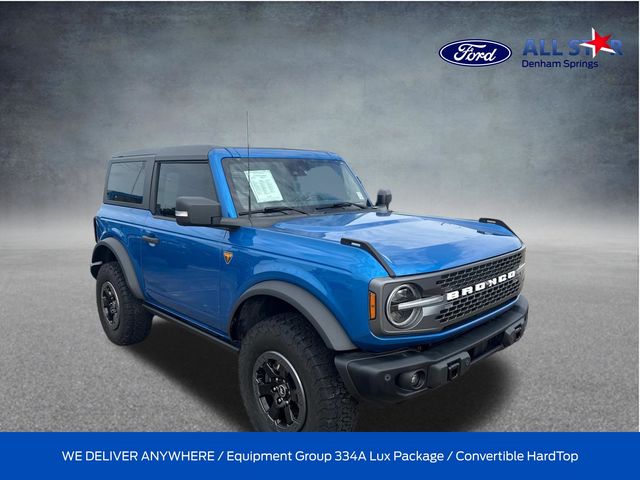 Velocity Blue Metallic 2023 Ford Bronco SUV / Crossover Four-Wheel Drive Automatic