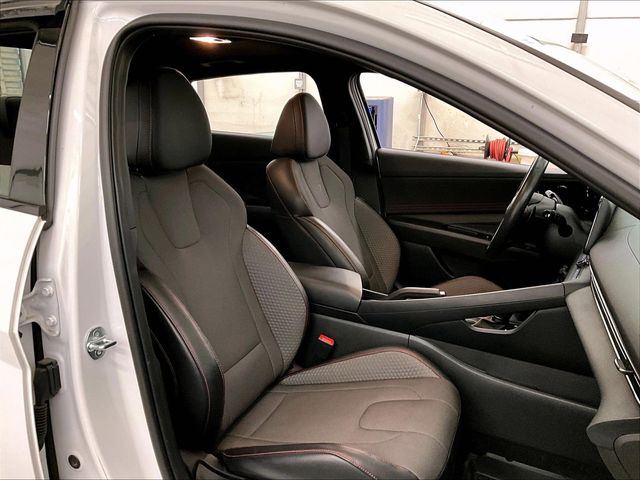 2023 Hyundai Elantra N Line White at Klick Lewis Buick Chevrolet