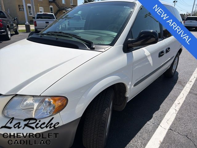 White 2001 Dodge Caravan SE FWD Minivan Front-Wheel Drive 4-Speed Automatic