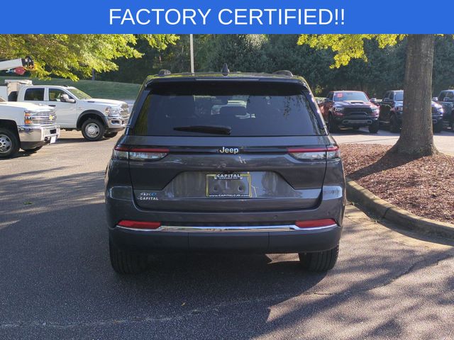 Used 2022 Gray Jeep 4xe image 4