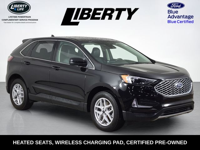Agate Black Metallic 2024 Ford Edge SUV / Crossover All-Wheel Drive 8-Speed Automatic