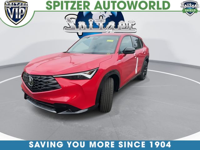 2026 Acura ADX A-Spec Advance Package Red at Spitzer Acura