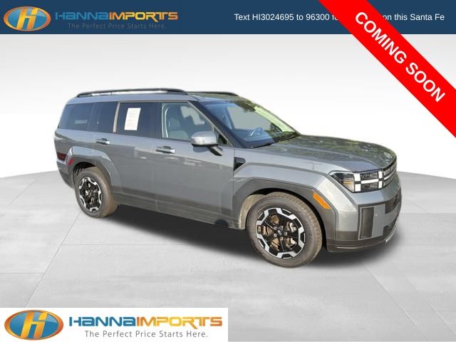 Ecotronic Gray Matte 2025 Hyundai Santa Fe SUV / Crossover All-Wheel Drive Automatic
