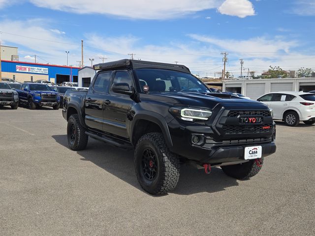 Black 2023 Toyota Tacoma TRD Pro Double Cab 4WD Pickup Truck Four-Wheel Drive 6-Speed Automatic
