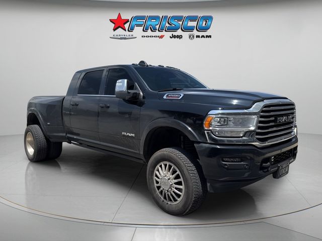 Diamond Black Crystal Pearlcoat 2024 RAM 3500 Pickup Truck Four-Wheel Drive 8-Speed Automatic