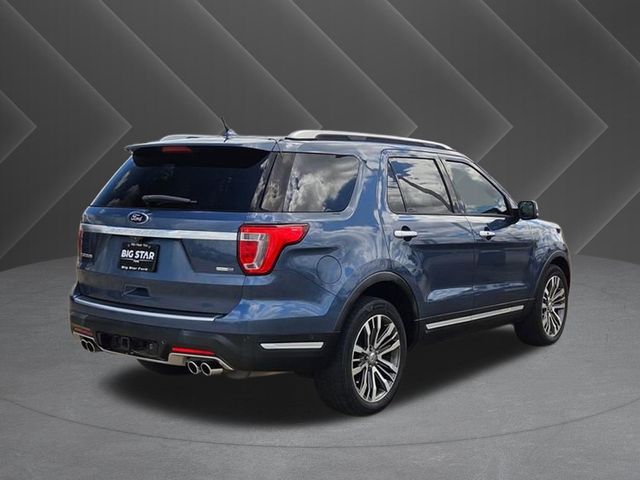 2019 Ford Explorer Platinum Blue at Cook Ford