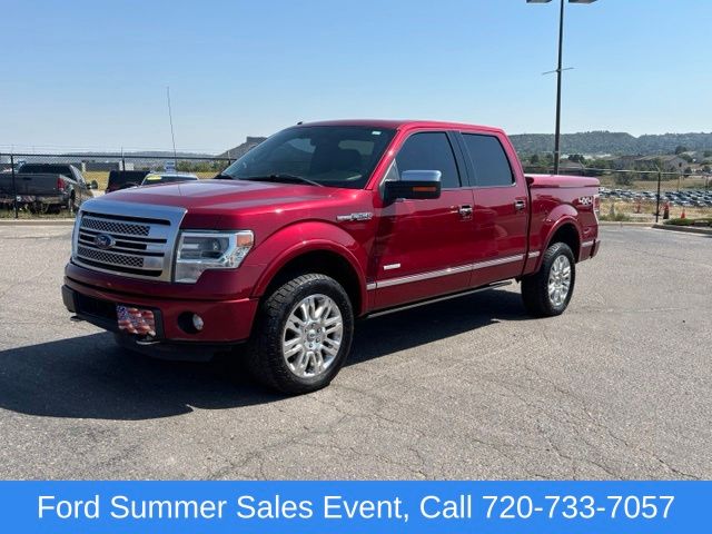 Ruby Red Metallic 2014 Ford F-150 Pickup Truck Four-Wheel Drive 6-Speed Automatic