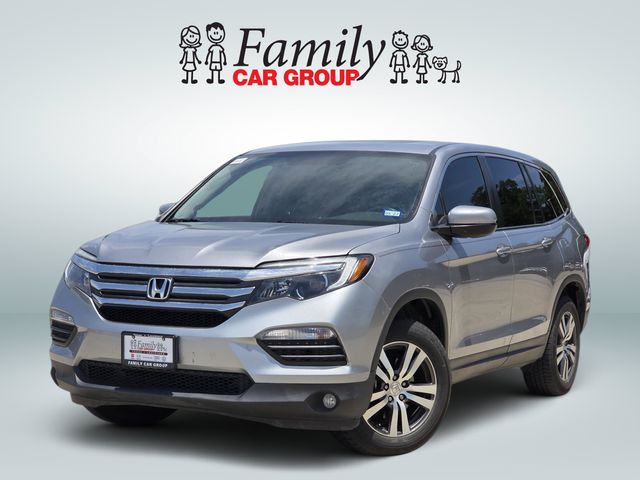 Lunar Silver Metallic 2017 Honda Pilot SUV / Crossover Front-Wheel Drive 6-Speed Automatic