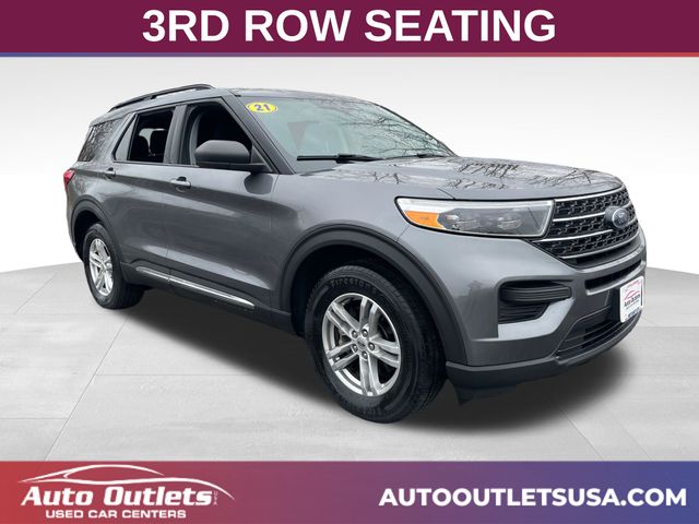 Carbonized Gray Metallic 2021 Ford Explorer XLT AWD SUV / Crossover All-Wheel Drive Automatic