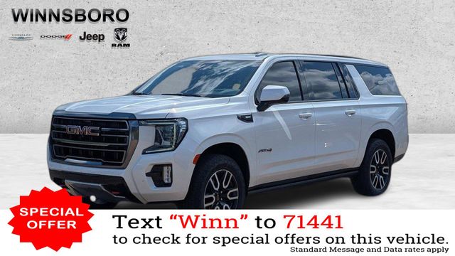 White Frost Tricoat 2023 GMC Yukon XL SUV / Crossover Four-Wheel Drive 