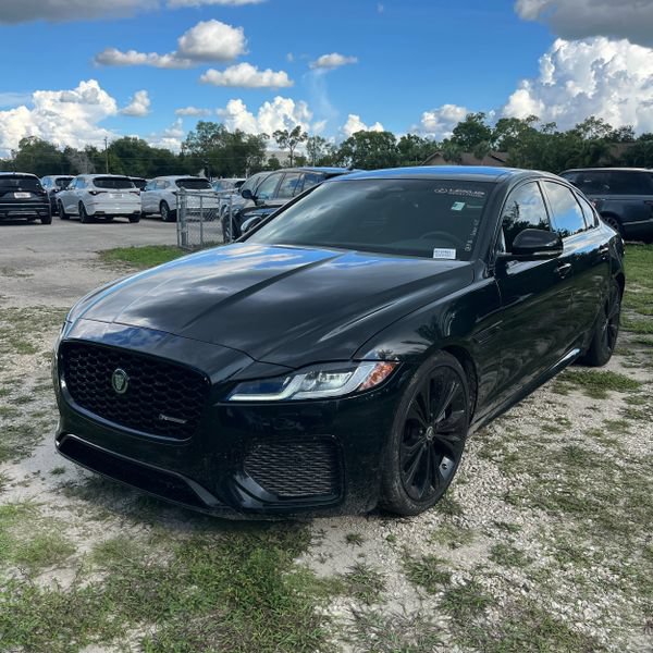 Black 2024 Jaguar XF Sedan All-Wheel Drive 8-Speed Automatic