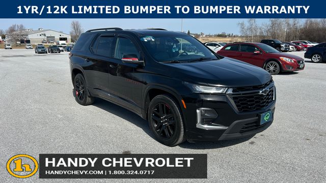 Mosaic Black Metallic 2023 Chevrolet Traverse Premier AWD SUV / Crossover Four-Wheel Drive 9-Speed Automatic