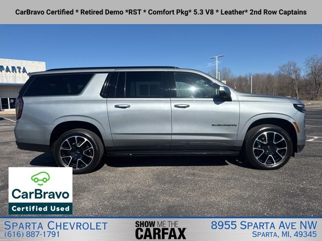 Sterling Gray Metallic 2025 Chevrolet Suburban SUV / Crossover Four-Wheel Drive