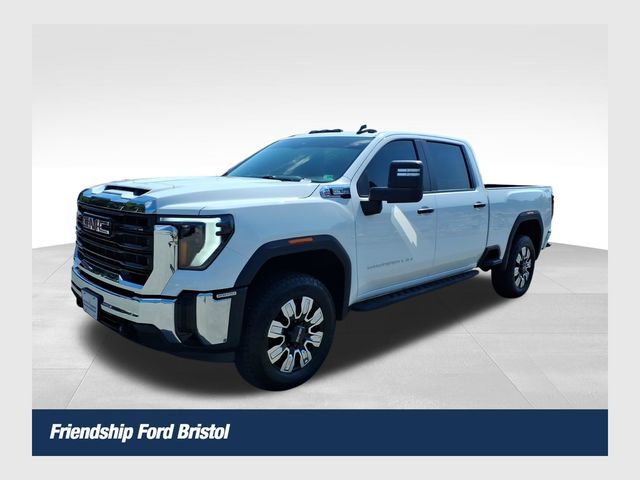 Summit White 2024 GMC Sierra 2500HD Pickup Truck Four-Wheel Drive Automatic