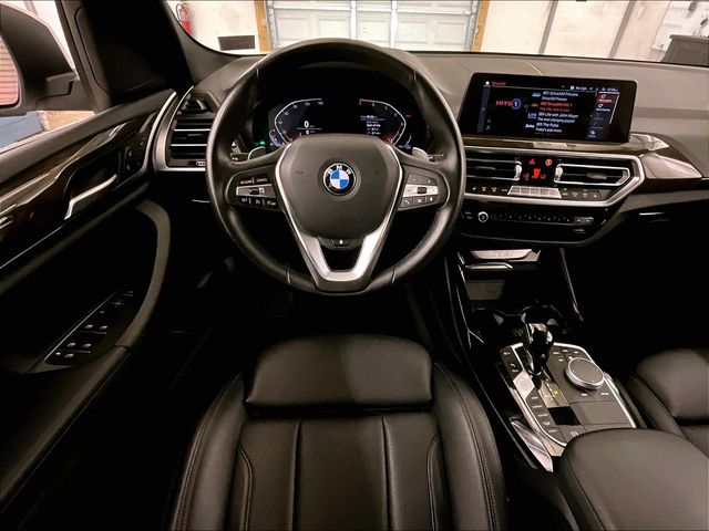 2022 BMW X3 xDrive30i White at Klick Lewis Buick Chevrolet