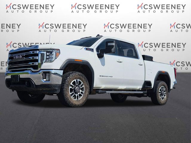 Summit White 2022 GMC Sierra 2500HD Pickup Truck Four-Wheel Drive 6-Speed Automatic