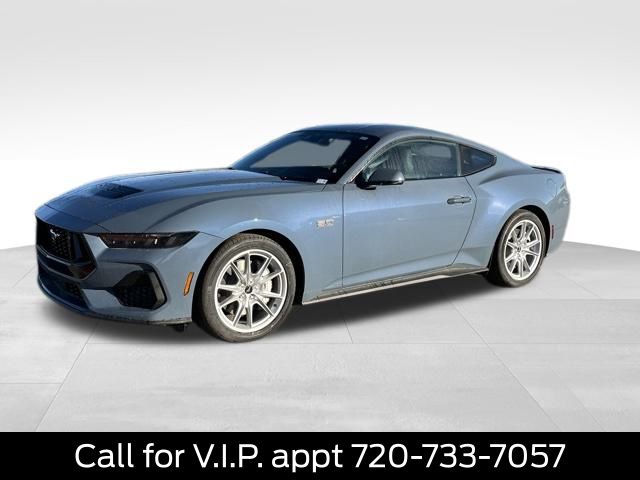 Vapor Blue Metallic 2025 Ford Mustang GT Premium Fastback RWD Coupe Rear-Wheel Drive Automatic