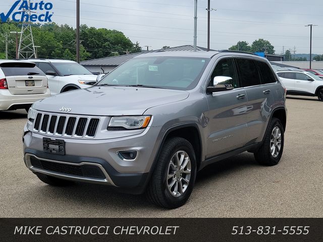 Billet Silver Metallic Clearcoat 2015 Jeep Grand Cherokee SUV / Crossover Four-Wheel Drive 8-Speed Automatic