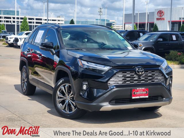 2025 Toyota RAV4 Hybrid Limited Black at Emmons Autoplex