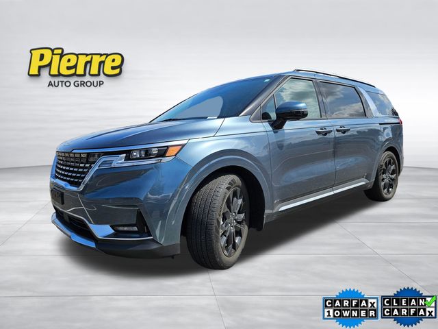 Astra Blue 2022 Kia Carnival SX Prestige FWD Minivan Front-Wheel Drive 8-Speed Automatic