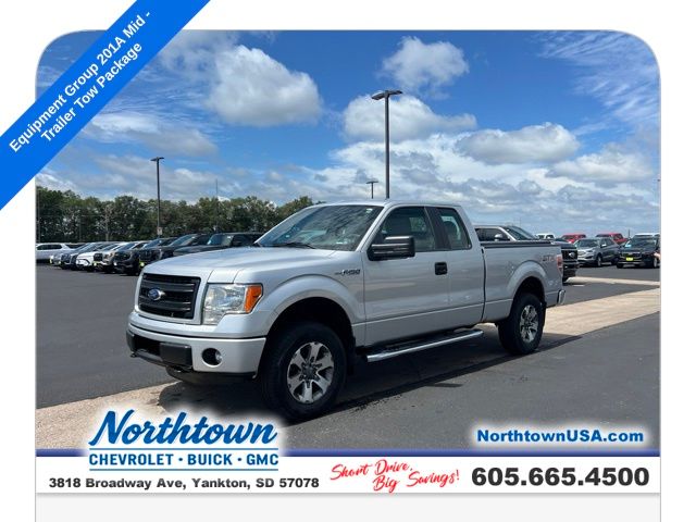 Ingot Silver 2014 Ford F-150 Pickup Truck Four-Wheel Drive 6-Speed Automatic