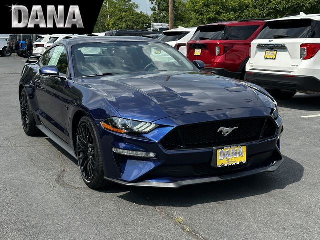 Kona Blue Metallic 2020 Ford Mustang Coupe Rear-Wheel Drive Automatic