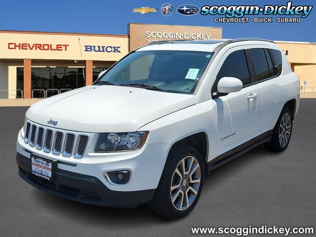 Bright White Clearcoat 2016 Jeep Compass SUV / Crossover Four-Wheel Drive 6-Speed Automatic