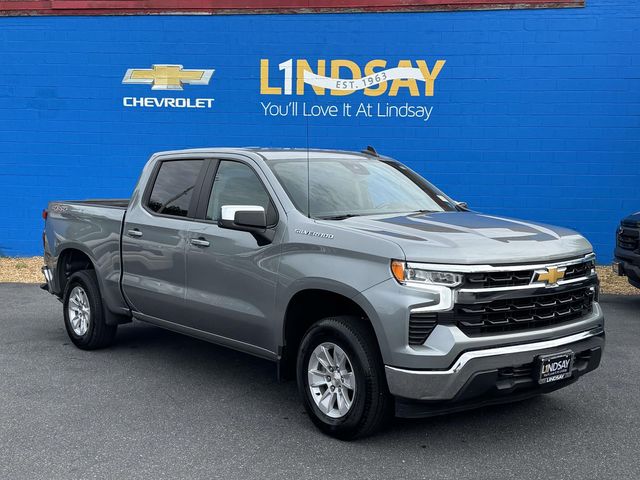 Sterling Gray Metallic 2025 Chevrolet Silverado 1500 Pickup Truck Four-Wheel Drive Automatic