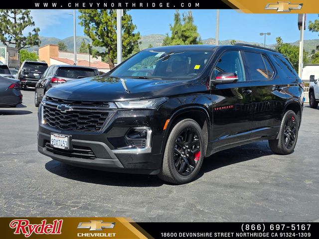 Mosaic Black Metallic 2023 Chevrolet Traverse Premier AWD SUV / Crossover Four-Wheel Drive 9-Speed Automatic