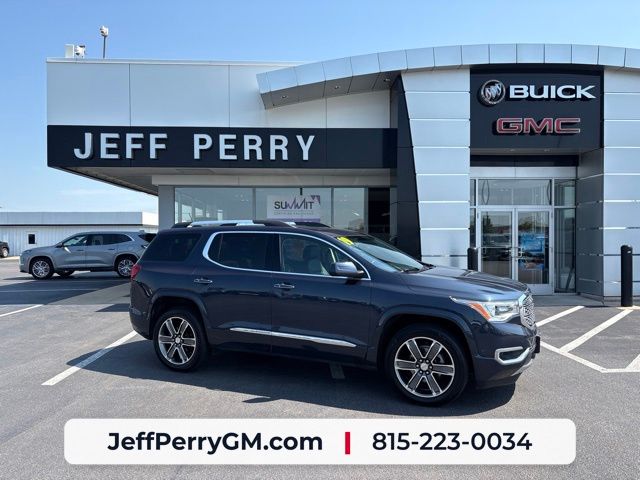 Blue Steel Metallic 2019 GMC Acadia SUV / Crossover Four-Wheel Drive 6-Speed Automatic