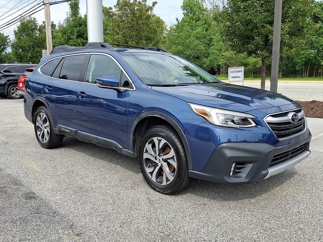 2020 Subaru Outback Limited Blue at Klick Lewis Buick Chevrolet