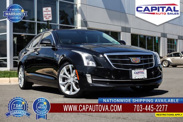 Black Raven 2015 Cadillac ATS 3.6L Performance RWD Sedan Rear-Wheel Drive 6-Speed Automatic